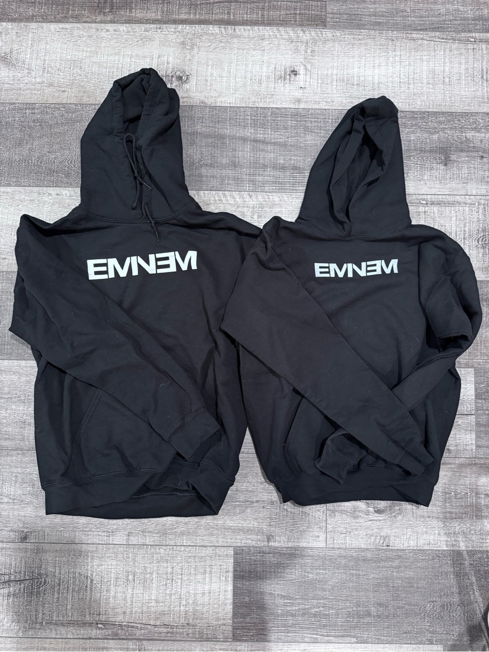 Eminem Black Logo Hoodies Small and Medium